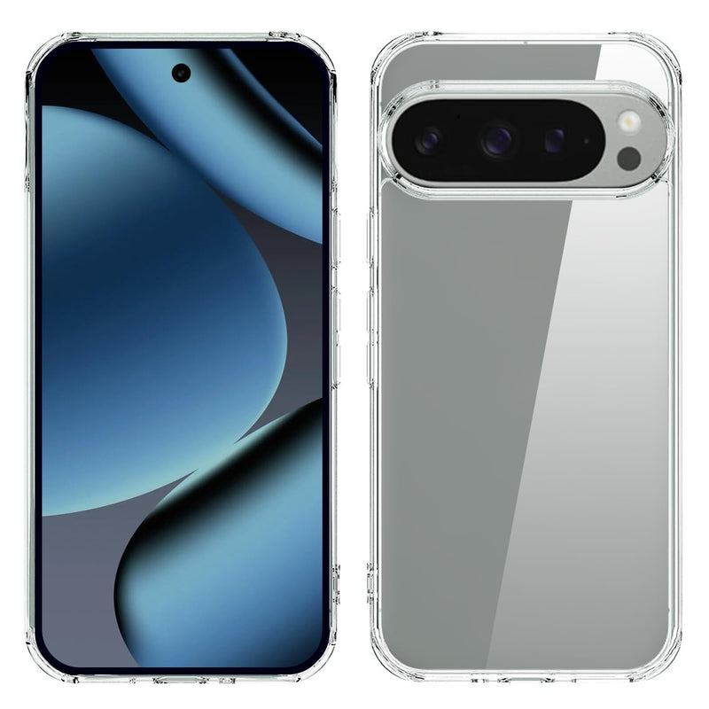 TENOC Phone Case for Google Pixel 10 Pro XL, Clear Case Shockproof Protective Bumper Slim Cover for 6.8 Inch
