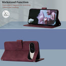 Pixel 9 Pro Wallet Card Holder Leather Folio Flip Case