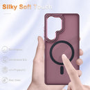 Samsung Galaxy S25 Ultra Matte Magnetic Case with Anti - Fingerprint Finish