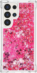 Samsung Galaxy S25 Glitter Sparkle Cute Liquid Phone Case