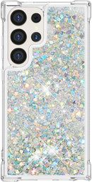 Samsung Galaxy S25 Glitter Sparkle Cute Liquid Phone Case