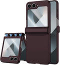 Samsung Galaxy Z Flip 6 Hinge Protection Built - in Screen Protector Phone Case