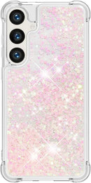 Samsung Galaxy S25 Glitter Sparkle Cute Liquid Phone Case