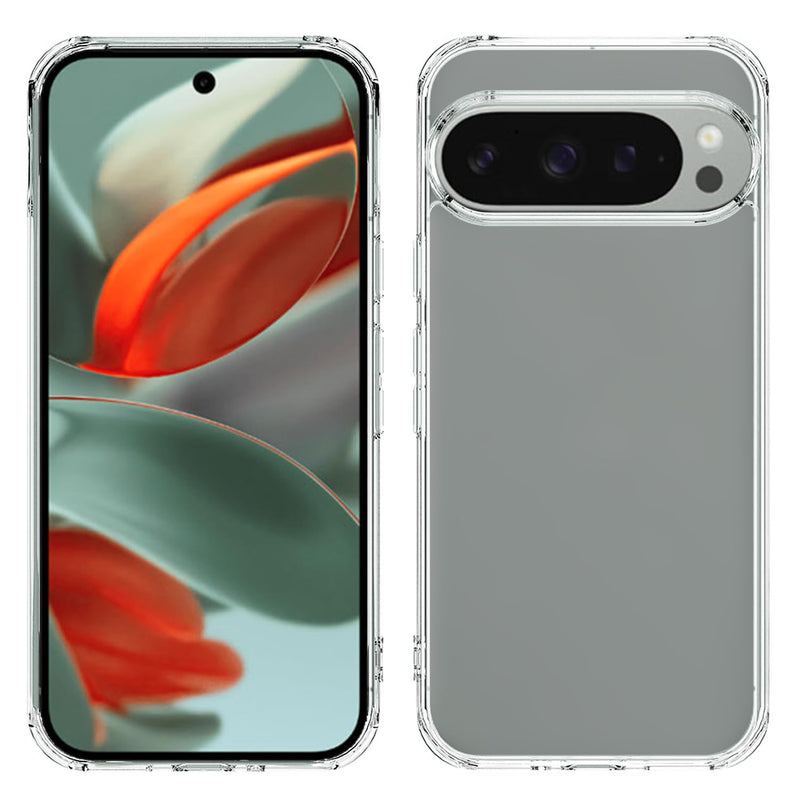 TENOC Phone Case for Google Pixel 10 Pro XL, Clear Case Shockproof Protective Bumper Slim Cover for 6.8 Inch