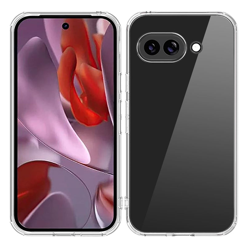 TENOC Phone Case for Google Pixel 10 Pro XL, Clear Case Shockproof Protective Bumper Slim Cover for 6.8 Inch