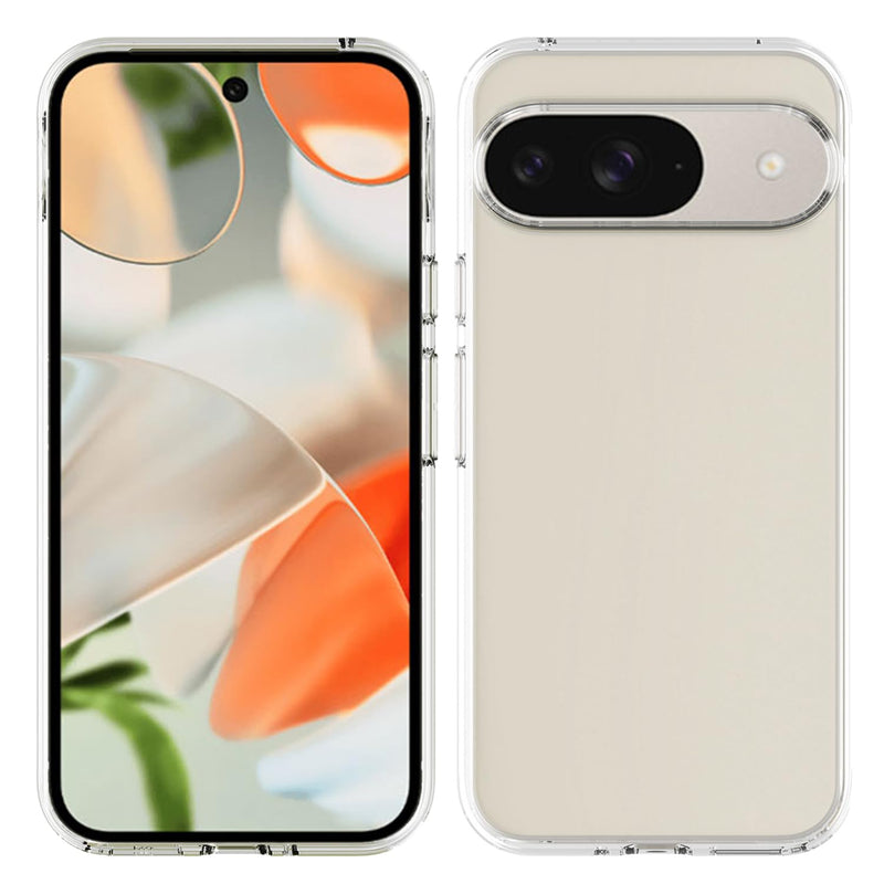 TENOC Phone Case for Google Pixel 10 Pro XL, Clear Case Shockproof Protective Bumper Slim Cover for 6.8 Inch