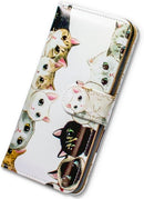 Google Pixel 5 Colorful Universe Sky Leather Flip Phone Case Wallet Cover