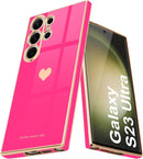 Samsung Galaxy S24 5G Girl Cute Bling Soft Back Shockproof Phone Case