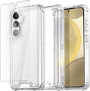 Samsung Galaxy S24/S25 Plus 3 - Layer Crystal Transparent Protective Case