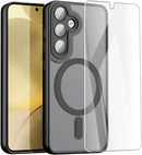 Samsung Galaxy S24/S25 Plus 3 - Layer Crystal Transparent Protective Case