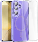 Samsung Galaxy S24/S25 Plus 3 - Layer Crystal Transparent Protective Case