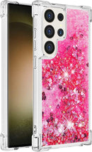 Samsung Galaxy S25 Glitter Sparkle Cute Liquid Phone Case