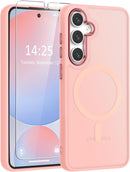 Samsung Galaxy S25/S24 Plus Screen Protector Translucent Magnetic Case