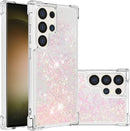 Samsung Galaxy S25 Glitter Sparkle Cute Liquid Phone Case