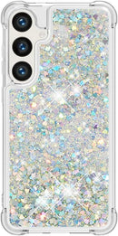 Samsung Galaxy S25 Glitter Sparkle Cute Liquid Phone Case