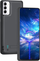 Galaxy S21 battery case 4800mAh extended charging case in black