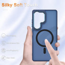 Samsung Galaxy S25 Ultra Matte Magnetic Case with Anti - Fingerprint Finish