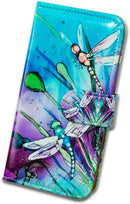 Google Pixel 5 Colorful Universe Sky Leather Flip Phone Case Wallet Cover