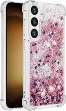 Samsung Galaxy S25 Glitter Sparkle Cute Liquid Phone Case