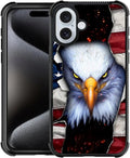 iPhone 16 Pro Max Classic American Flag 1776 We The People Pattern Design Case