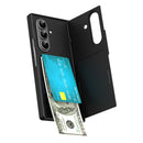 For Samsung Galaxy Z Fold8 Ultra Case with Tempered Glass Film Card Holder Stand Wallet Cover