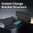 For Samsung Galaxy Z Fold8 Ultra Case with Tempered Glass Film Card Holder Stand Wallet Cover