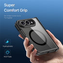 iPhone 18 Fold Magnetic Case — Gorilla Cases high-transparency back panel detail