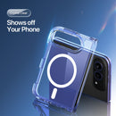 iPhone 18 Fold Clear Case — Gorilla Cases, raised camera lip protection