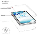 iPhone 18 Fold Clear Case Hard PC Slim Shockproof
