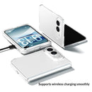 iPhone 18 Fold Clear Case Hard PC Slim Shockproof