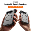 iPhone Fold Magnetic Case — Gorilla Cases, aligned on a MagSafe-style wireless charger