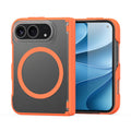 iPhone 18 Fold Magnetic Case — Gorilla Cases, orange colorway back panel