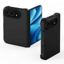 iPhone Fold Magnetic Case Liquid Silicone Shockproof Hinge Protection Phone Cover
