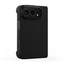 iPhone Fold Magnetic Case Liquid Silicone Shockproof Hinge Protection Phone Cover