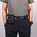 PU Leather Waist Bag for Samsung Galaxy Z Fold8 / iPhone Fold / Huawei Pura X Max Belt Clip Belt Holster Case