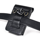 PU Leather Waist Bag for Samsung Galaxy Z Fold8 / iPhone Fold / Huawei Pura X Max Belt Clip Belt Holster Case