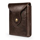 PU Leather Waist Bag for Samsung Galaxy Z Fold8 / iPhone Fold / Huawei Pura X Max Belt Clip Belt Holster Case