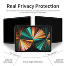 For iPhone Fold Anti-Spy Screen Protector PET Matte Front and Back Screen Film