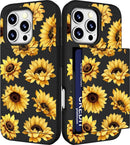 iPhone 16 Pro Case Cute Card Holder Slim Cases Paws Dog Craws