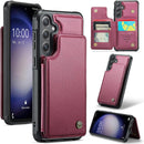 Samsung Galaxy S25 Plus Wallet Case with Card Holder Durable Protective Phone Case