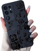 Samsung Galaxy S25 Plus Flower Butterfly Soft Silicone Phone Case