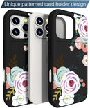 iPhone 16 Pro Case Cute Card Holder Slim Cases Paws Dog Craws