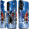Galaxy S25 Card Slots Kickstand Protective Phone Case