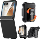 Moto Razr 2026 Belt Holster Case – Clip Combo – case and holster set view