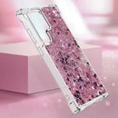 Samsung Galaxy S25 Glitter Sparkle Cute Liquid Phone Case