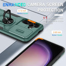Samsung Galaxy S25 Ultra Camera Lens Cover+Screen Protector+Ring Holder Phone Cover