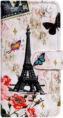 Google Pixel 5 Colorful Universe Sky Leather Flip Phone Case Wallet Cover