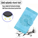 Google Pixel 9 Pro Durable PU Leather Wallet Case Protective Cover - Mandala Brown