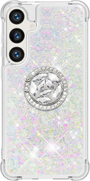 Samsung Galaxy S25 Plus Flowing Liquid Glitter Sparkly Bling Case