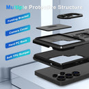 Samsung Galaxy S25 Ultra Camera Lens Cover+Screen Protector+Ring Holder Phone Cover